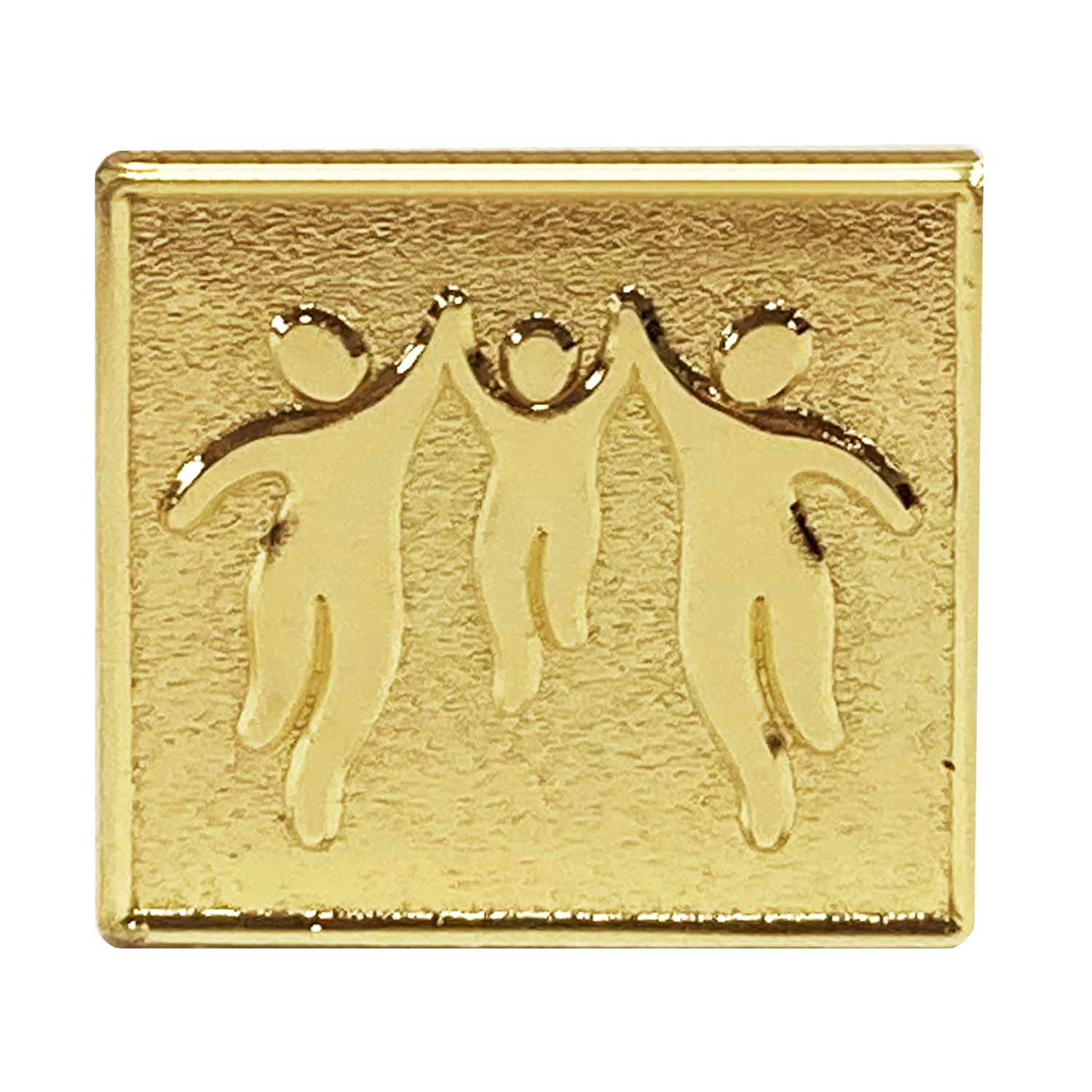 Barnardos Children s Gold Square Pin Barnardo s Online Charity Shop
